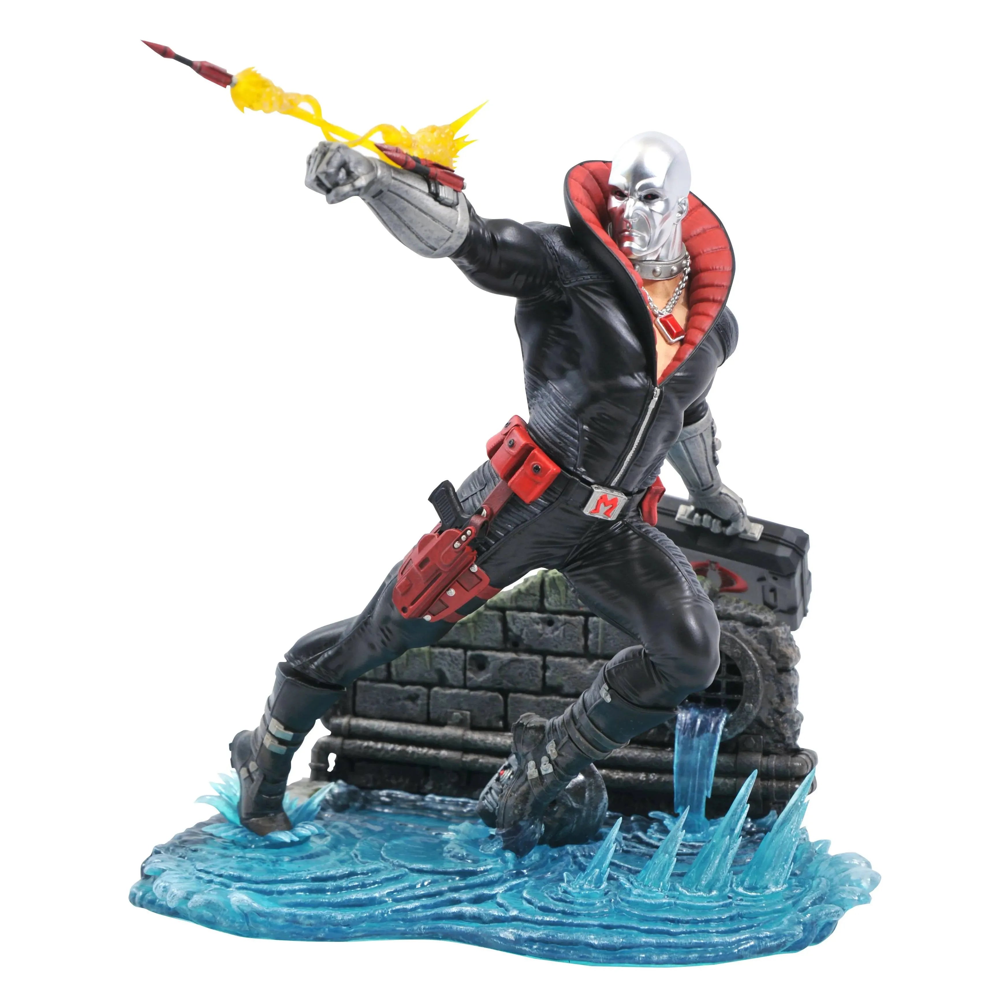 【中古】G.I.ジョー A Real American Hero ギャラリー デストロ PVCスタチュー 611243 Destro Gallery Statue: G.I. Joe A Real American Hero by Diamond