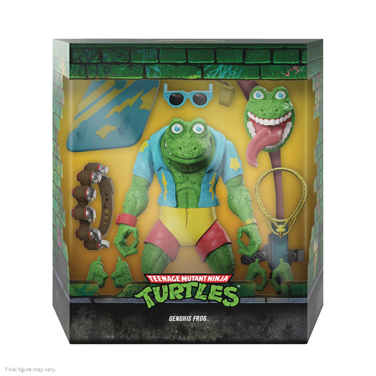 Super7 Ulitmates Action Figure - TMNT - Genghis Frog - in Box