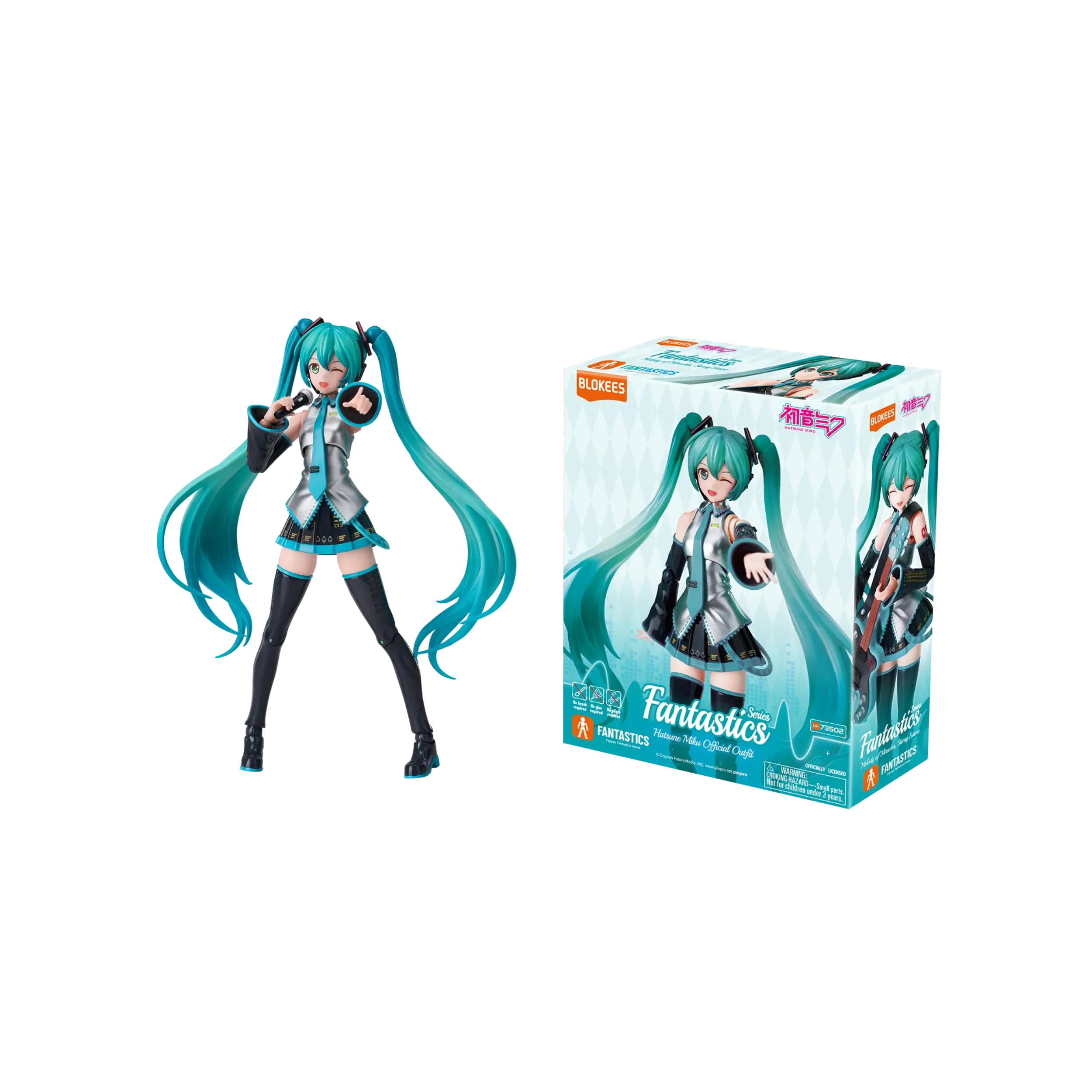 Hatsune Miku – Blokees Fantastics Edition 01 Model Kit – Mythical