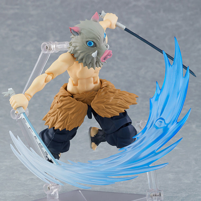 Demon Slayer – Inosuke Hashibira Figma Action Figure (Deluxe Version) – Max Factory - Action Figures - Anime - Demon Slayer