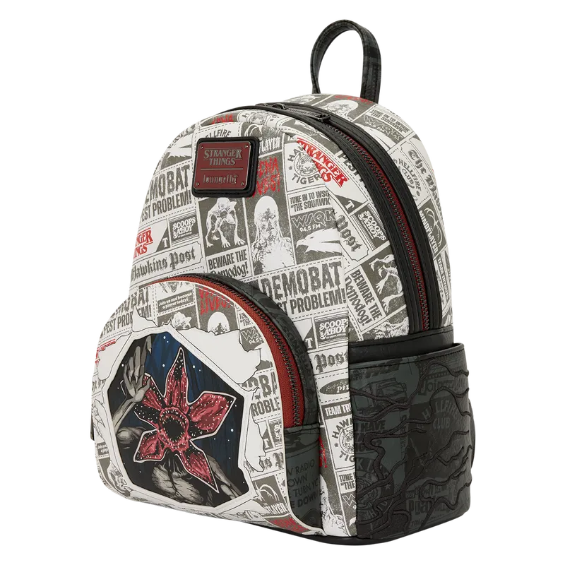 Rucksack Bag Stranger Things Rolling Backpack Loungefly  display picture 3