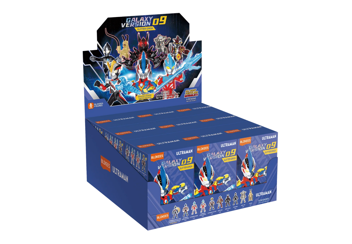 Ultraman – Galaxy Version 01 “Giants of Light” Blind Box by Blokees - Model Kits