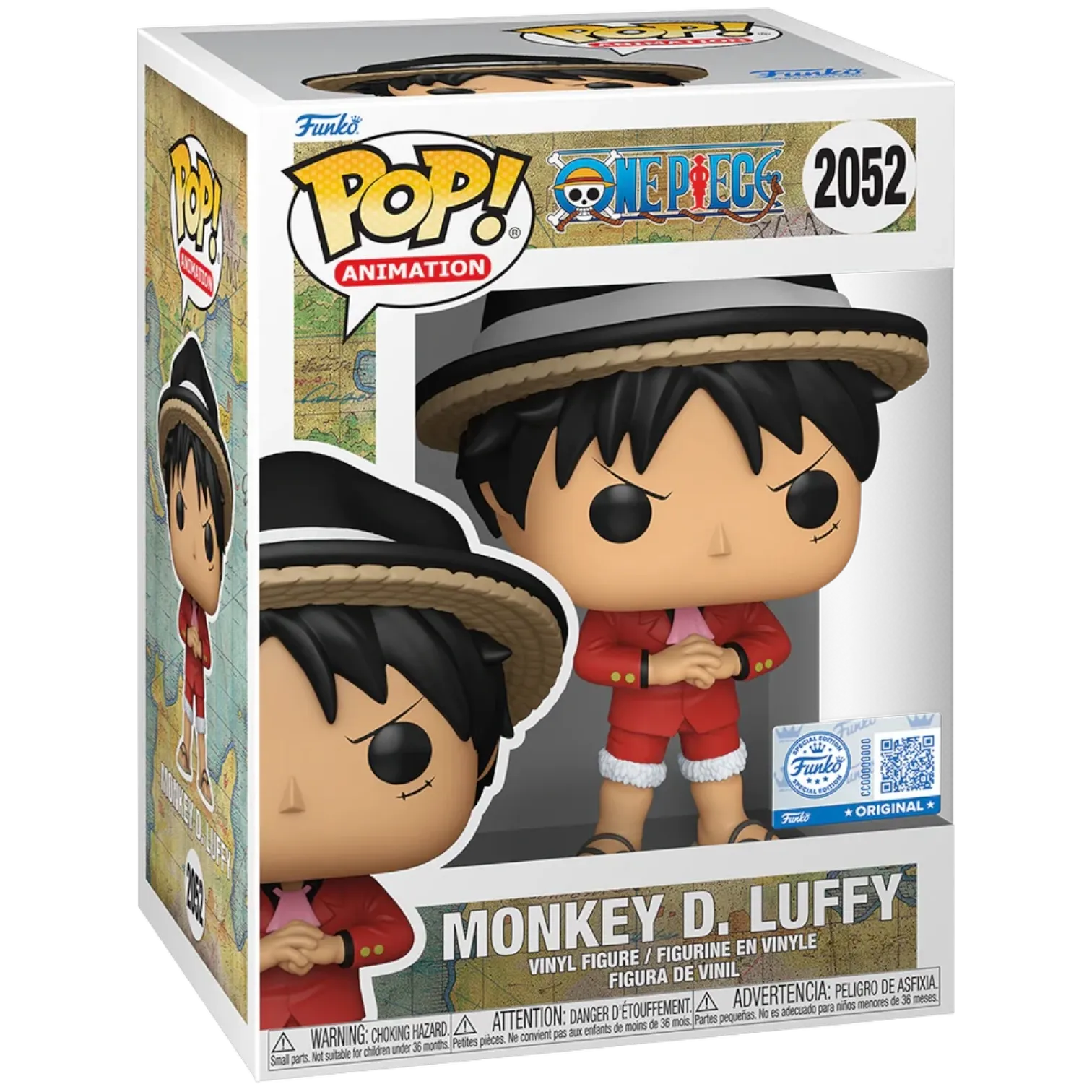 Monkey D. Luffy #2052 – One Piece Funko Pop! EE Exclusive 