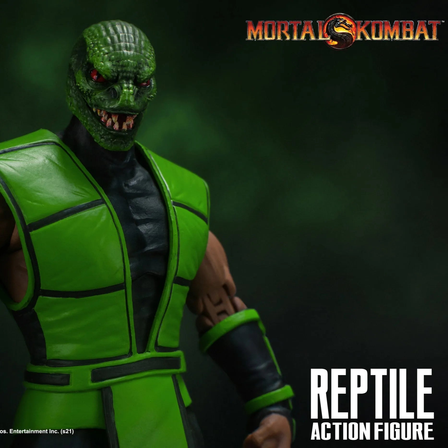 Reptile Mortal Kombat Storm Collectibles Figure | Mythical Mountain