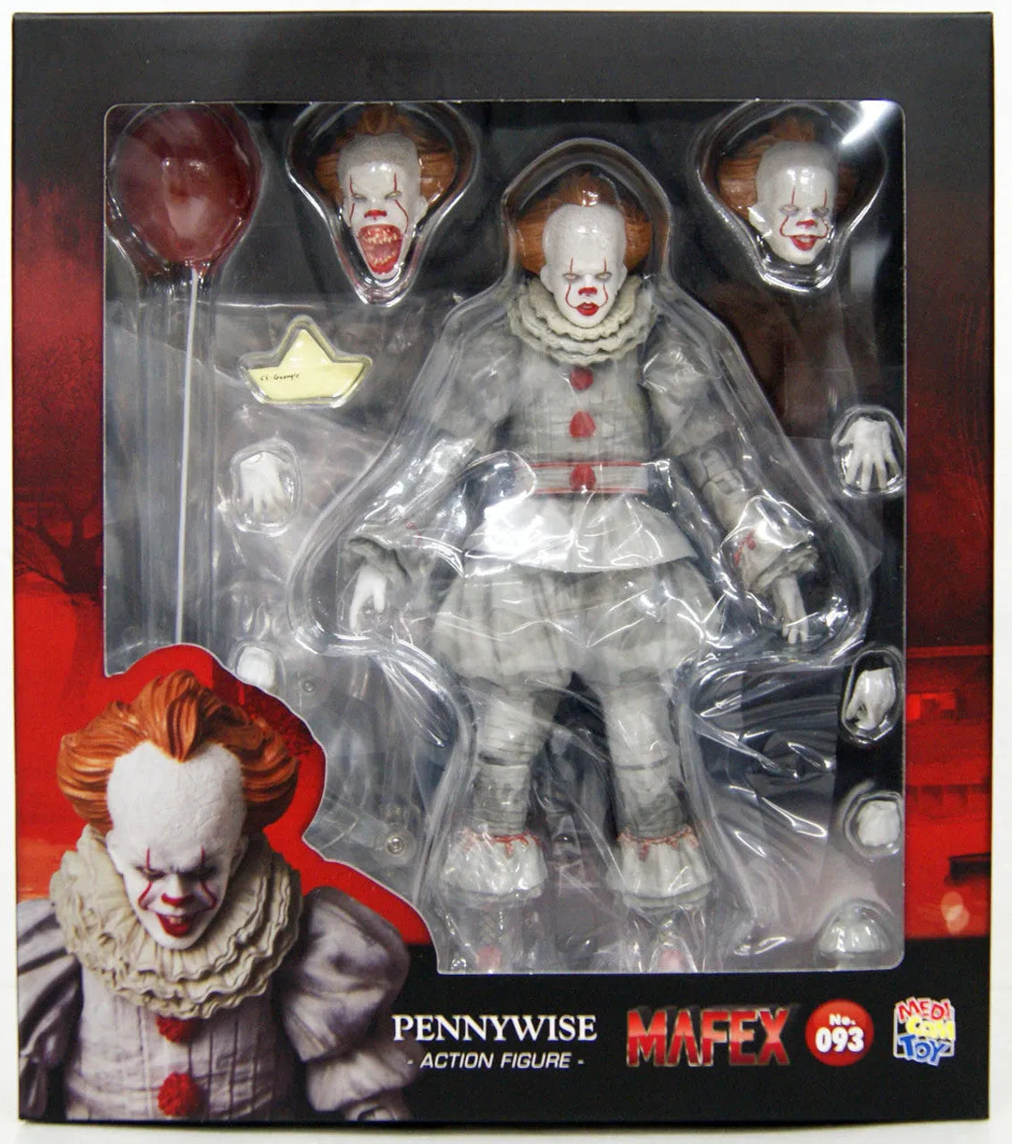 Pennywise – IT (Modern) – Mafex Action Figure – Mythical Mountain
