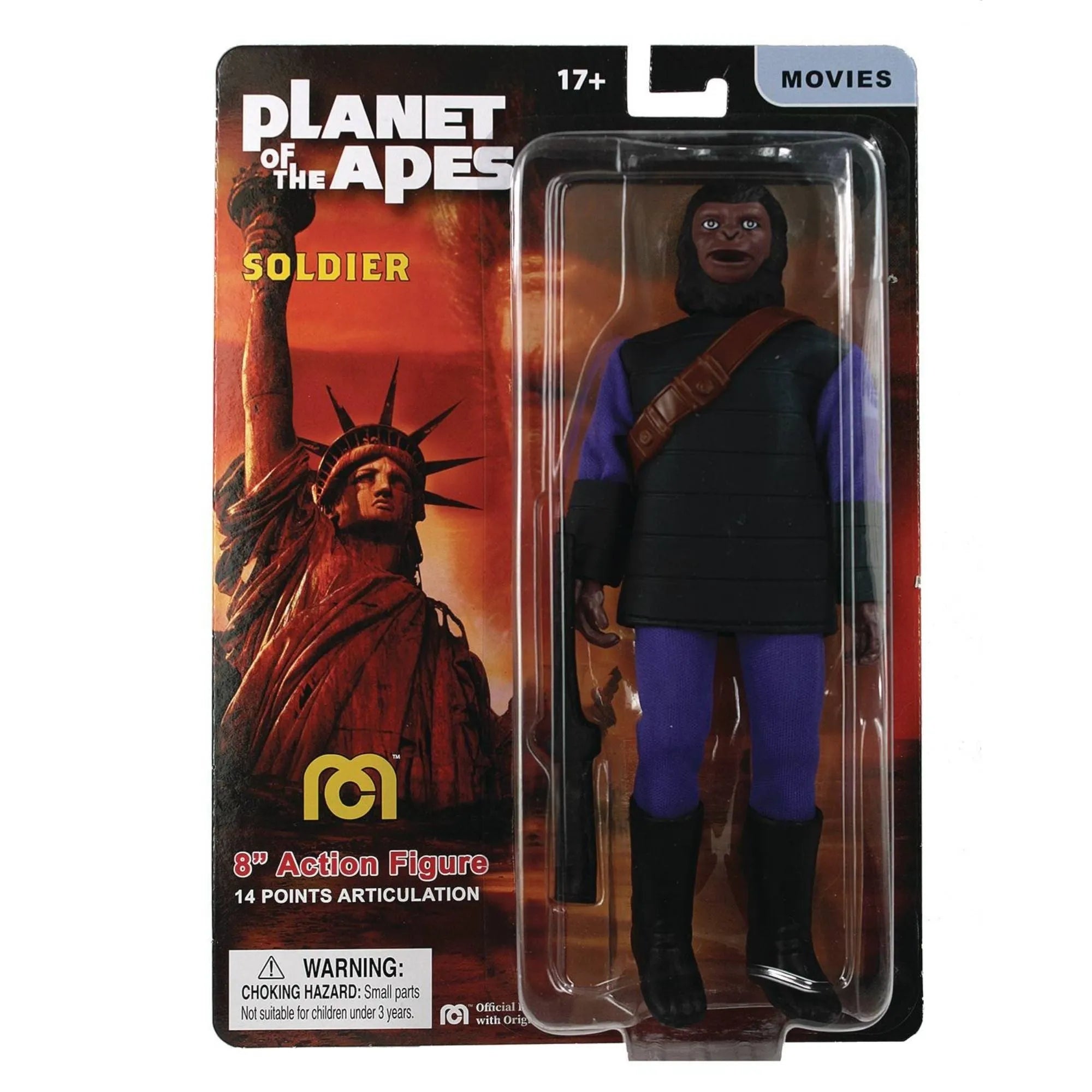 メゴ（Mego） フィギュア 5体セット　猿の惑星　シャザム Planet-of-the-Apes-Gorilla-