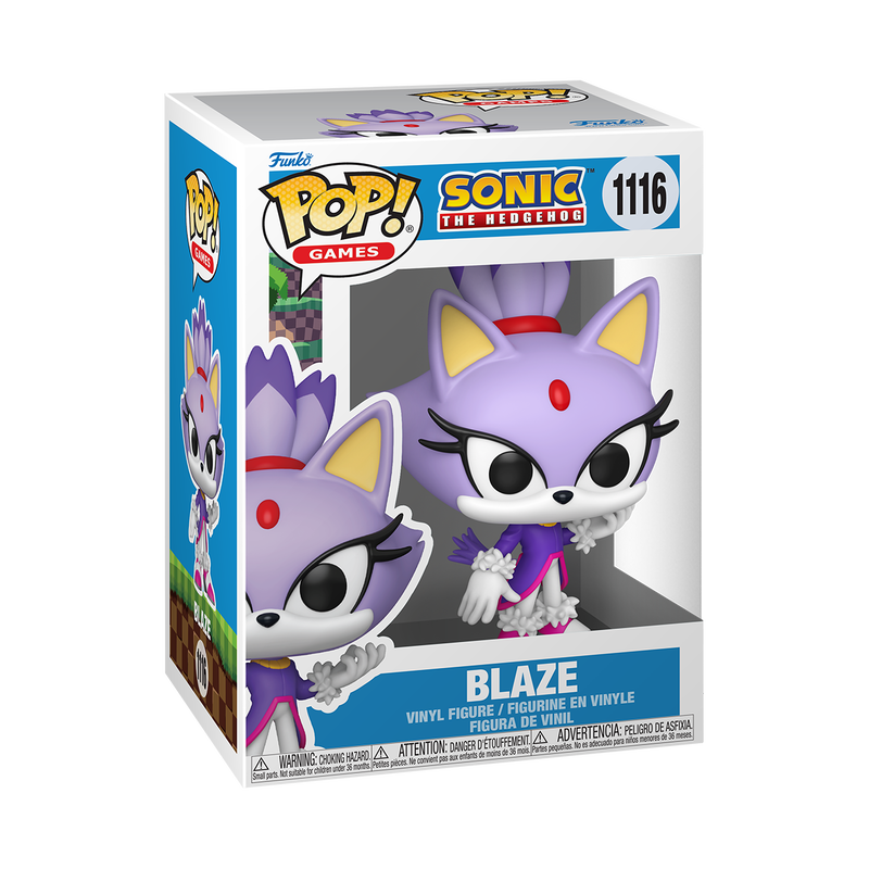 POP Games: Sonic the Hedgehog – Blaze #1116 Vinyl Figure