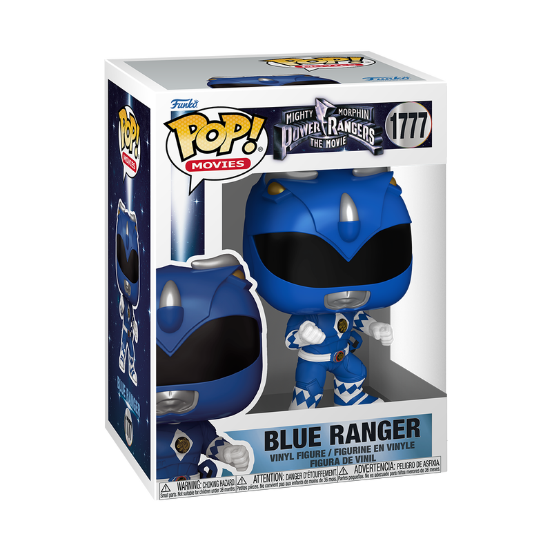 Blue Ranger Funko Pop from the Mighty Morphin Power Rangers - in Box