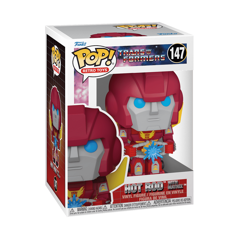 Transformers – Hot Rod with Matrix – Pop! Vinyl Figure #1478