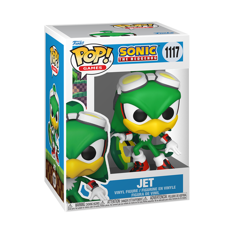 POP Games: Sonic the Hedgehog – Jet #1117 Vinyl Figure