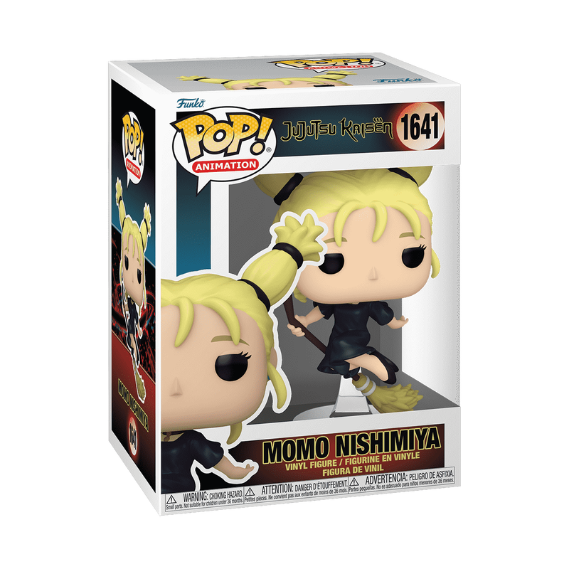 Funko Pop! Figure of Momo Nishimiya from Jujutsu Kaisen in box