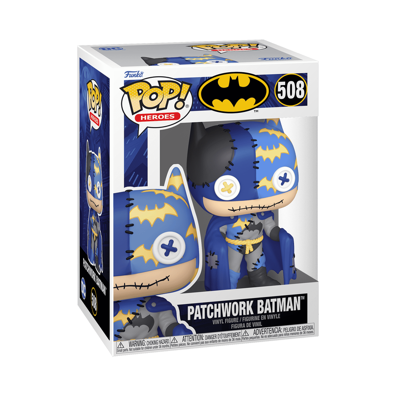 Patchwork Batman Funko Pop! - in box