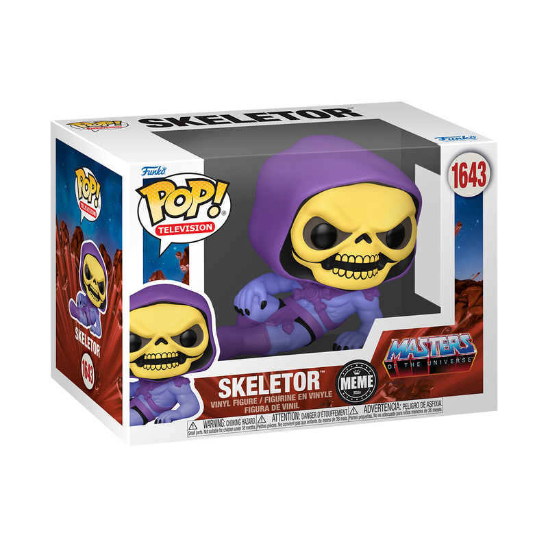 Masters of the Universe Skeletor #1643 POP! Vinyl Figure – Reclining Pose