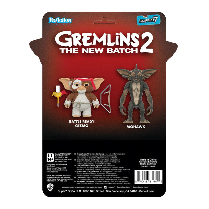 Spider Gremlin – Gremlins 2: The New Batch Action Figure by NECA - Action Figures - Movies - Gremlins