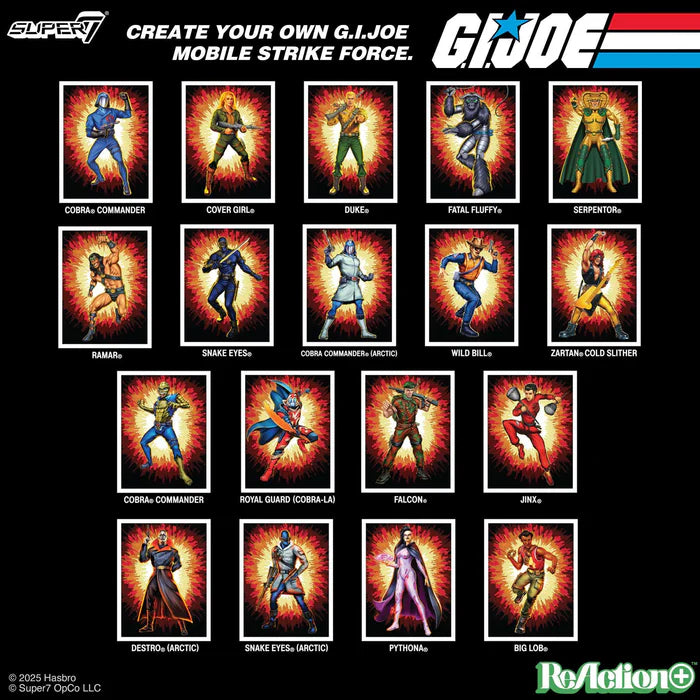 G.I. Joe – Snake Eyes (Arctic Commando) ReAction+ Figure by Super7 - Action Figures - GI Joe