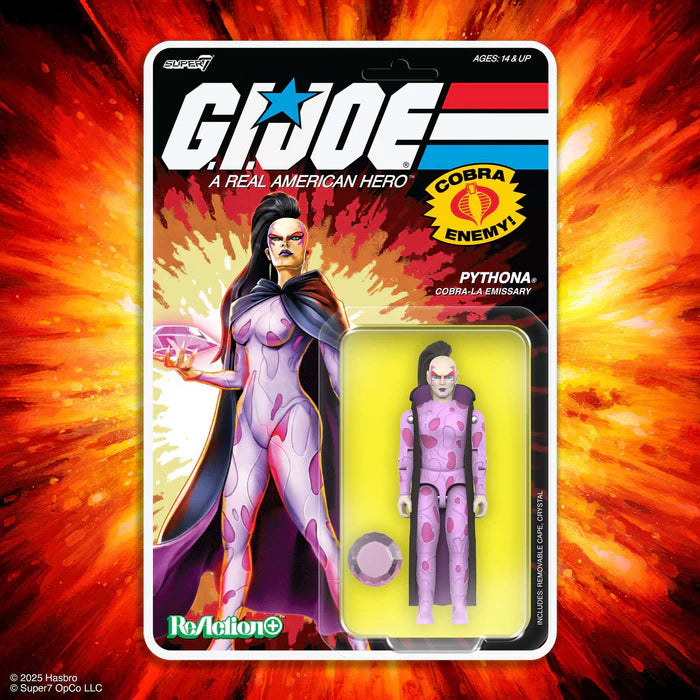 G.I. Joe – Snake Eyes (Arctic Commando) ReAction+ Figure by Super7 - Action Figures - GI Joe