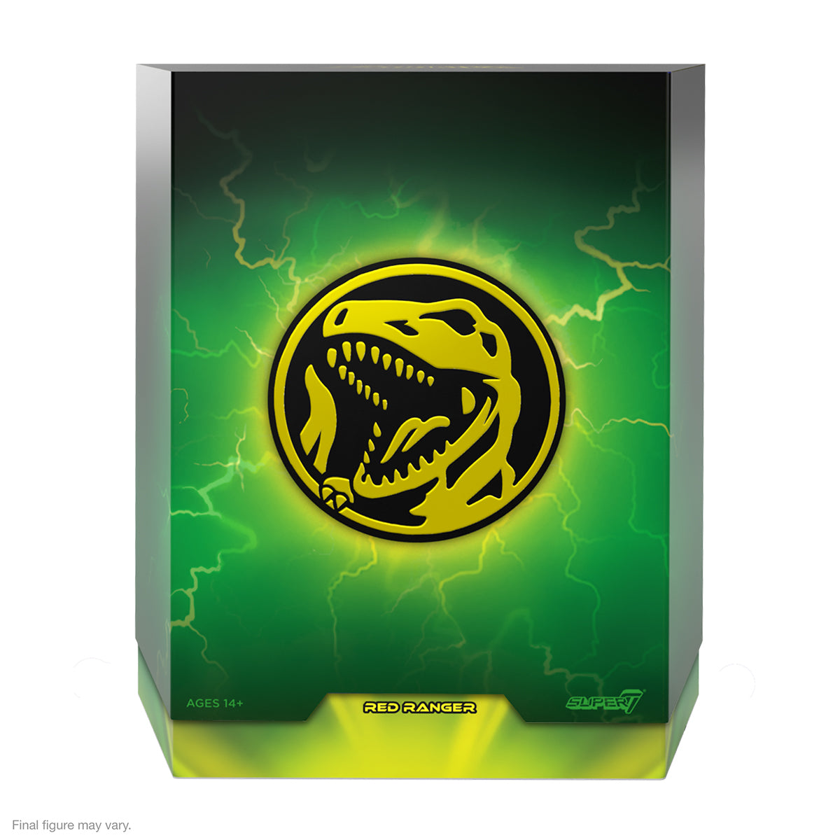 Super7 Ultimates - Mighty Morphin Power Rangers - Red Ranger packaging