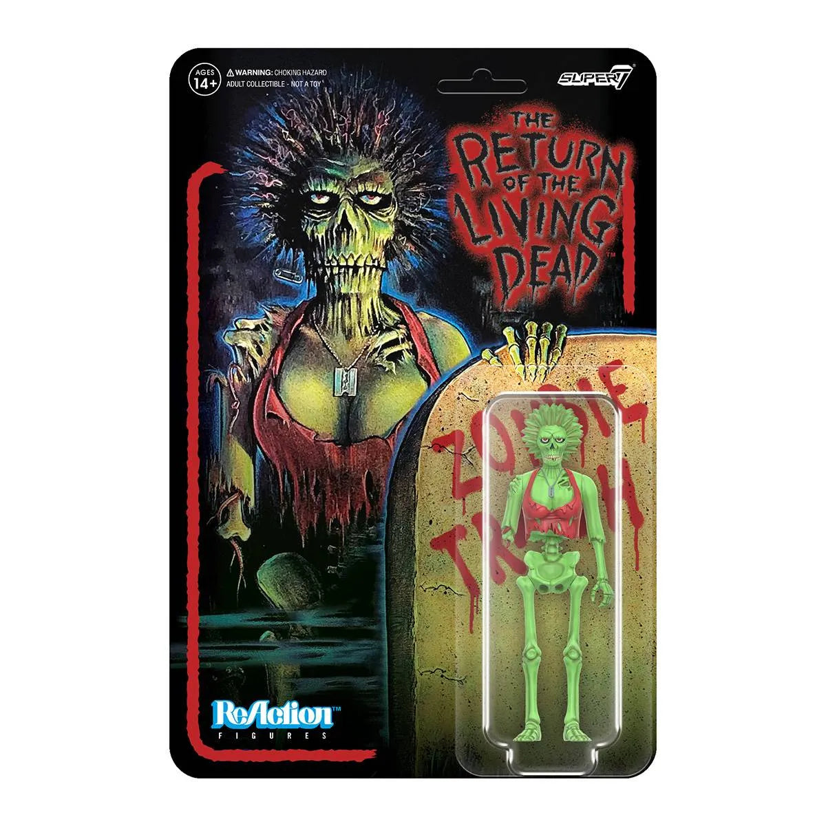 Zombie Trash Figure – Return of the Living Dead Super7 ReAction