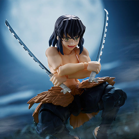 Demon Slayer – Inosuke Hashibira Figma Action Figure (Deluxe Version) – Max Factory - Action Figures - Anime - Demon Slayer