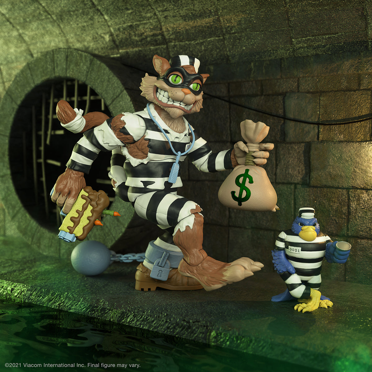 Super7 Ultimates Figure - TMNT - Scratch Diorama