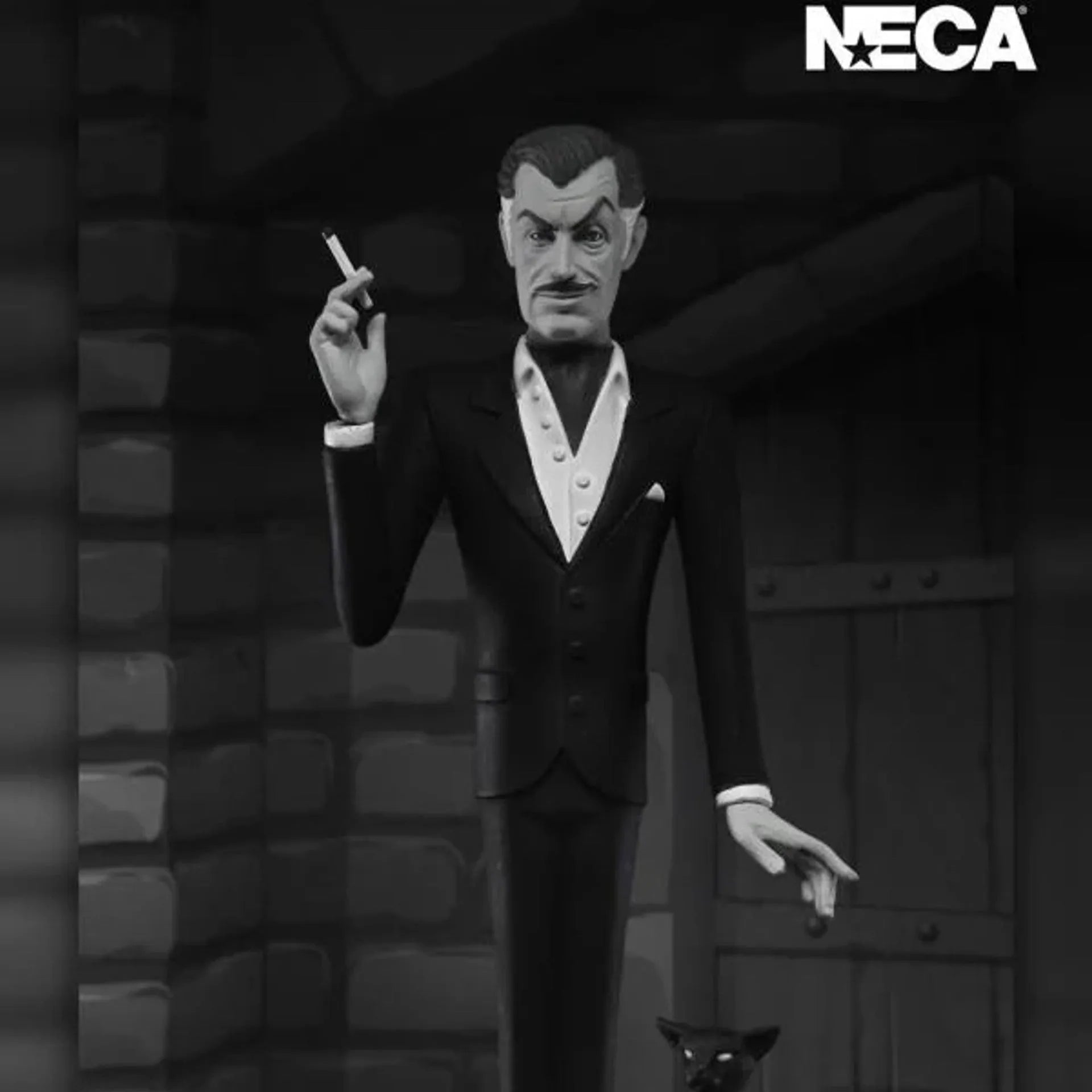 neca universal monsters black and white Vincent Price Toony Terrors Action Figure