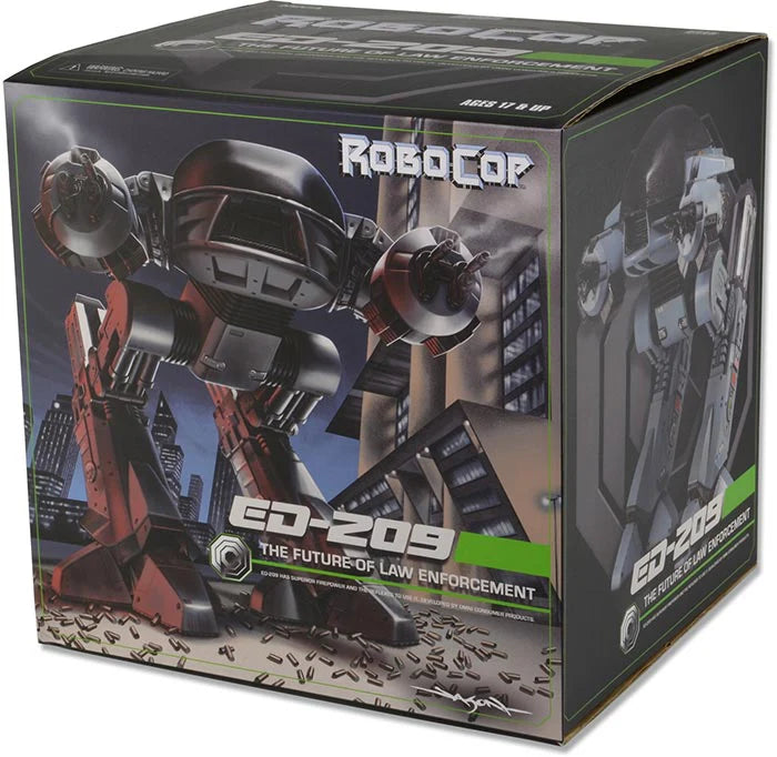 ED-209 – RoboCop – “The Future of Law Enforcement” with Sound by NECA - Action Figures - Movies