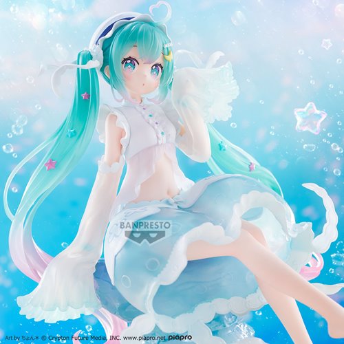 Hatsune Miku Banpresto Evolve Clearluxe Jellyfish Figure - Statues