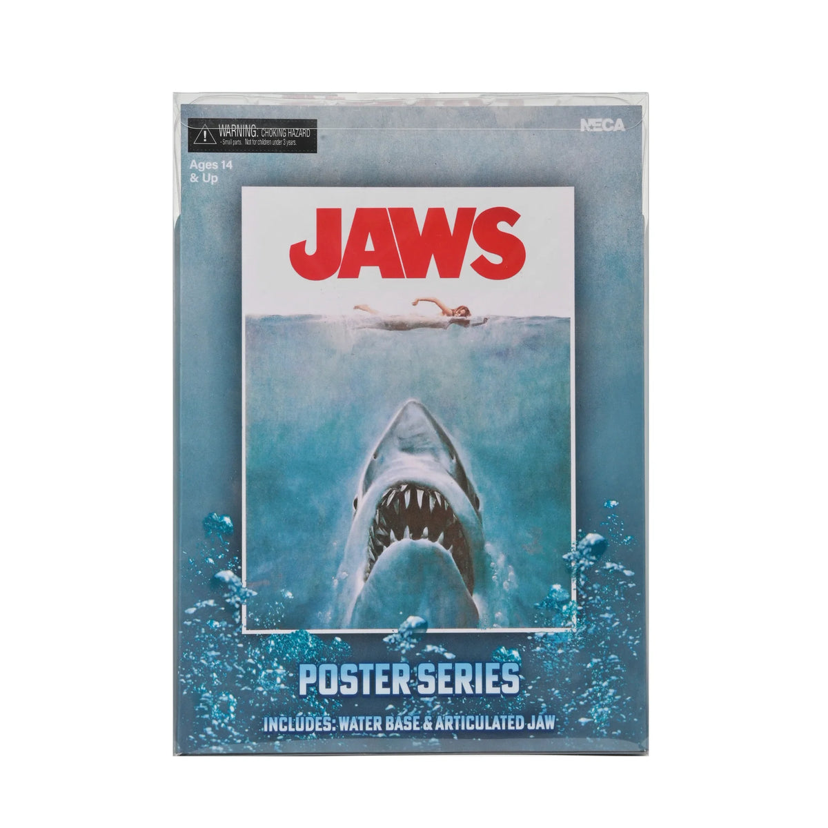 NECA JAWS DISPLAY POSTER FIGURE - Action Figures - Horror
