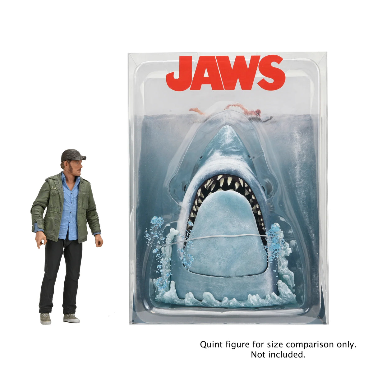 NECA JAWS DISPLAY POSTER FIGURE - Action Figures - Horror