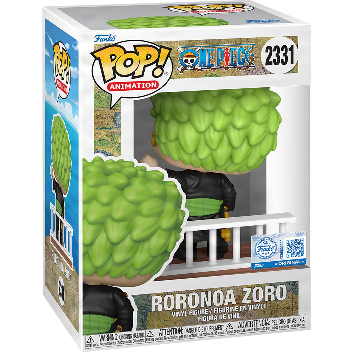 ONE PIECE RORONOA ZORO #2331 POP! - Funko - Funko Pops - Common - Animation