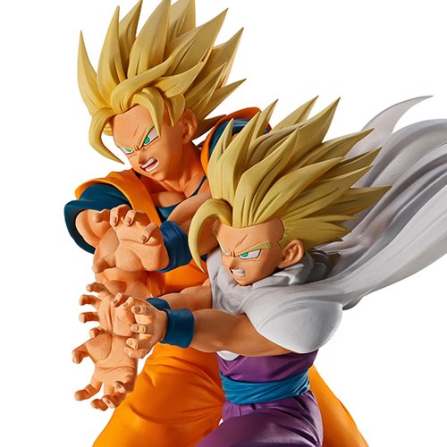 Dragon Ball Z Son Goku & Son Gohan Spectacle Battle MASTERLISE Ichibansho Figure - Statues