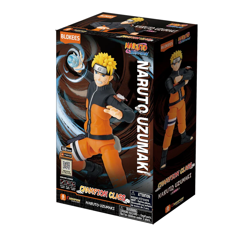 Naruto Uzumaki BLOKEES Champion Class Model Kit - Model Kits