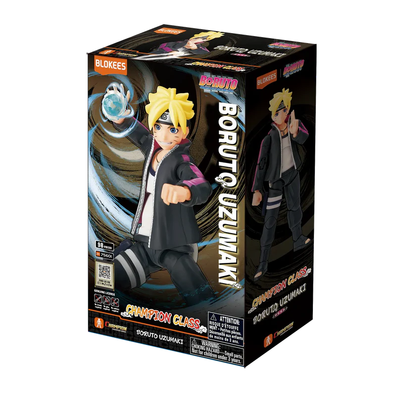 NARUTO BORUTO UZUMAKI CHAMPION CLASS BLOKEES MODEL KIT - Model Kits