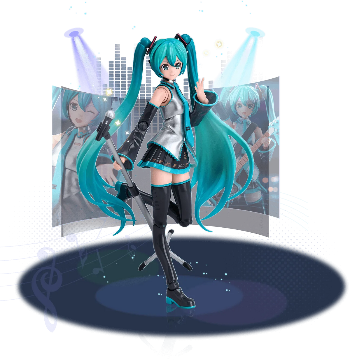 Hatsune Miku Evolve ClearLuxe Emerald Gem Figure - Action Figures - Anime