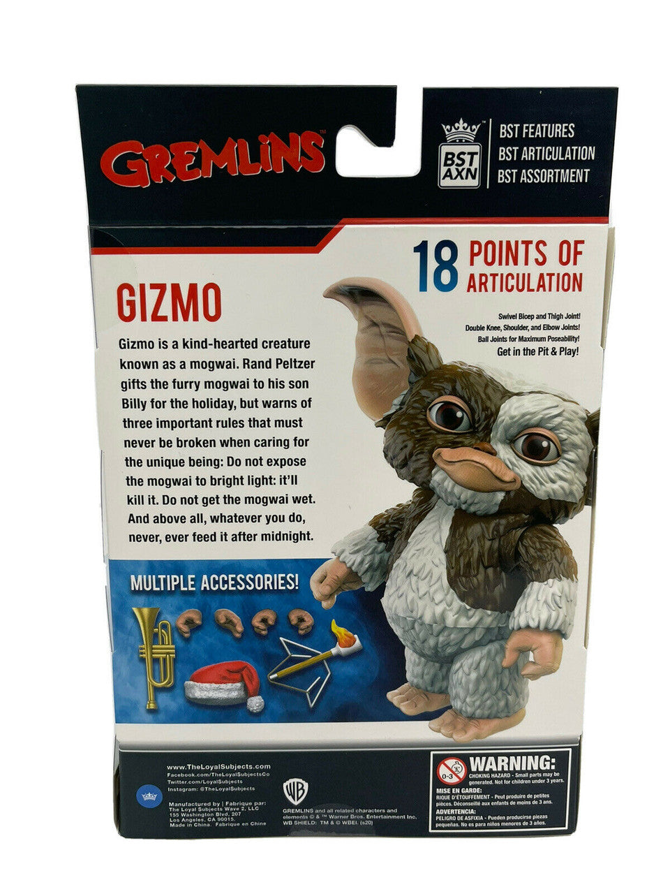 Gremlins 2 – Battle Ready Gizmo ReAction Figure by Super7 - Action Figures - Movies - Gremlins