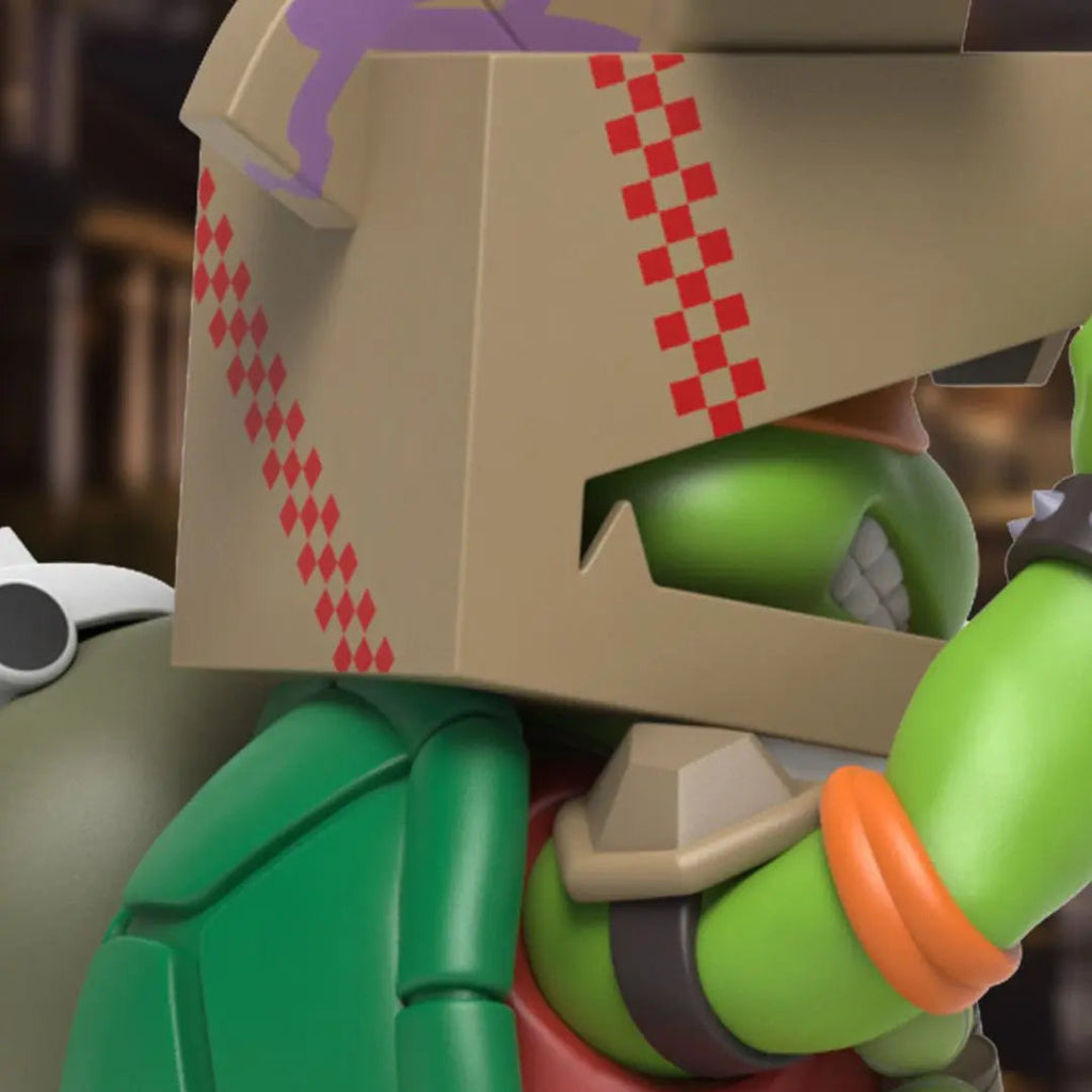 Michelangelo (Bebop Costume) – TMNT – Cowa-Boo-Nga Figure by Mighty Jaxx