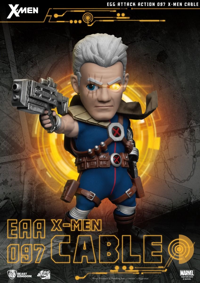 Marvel X-Men Cable EAA-097 Egg Attack Action Figure - Action Figures - Marvel