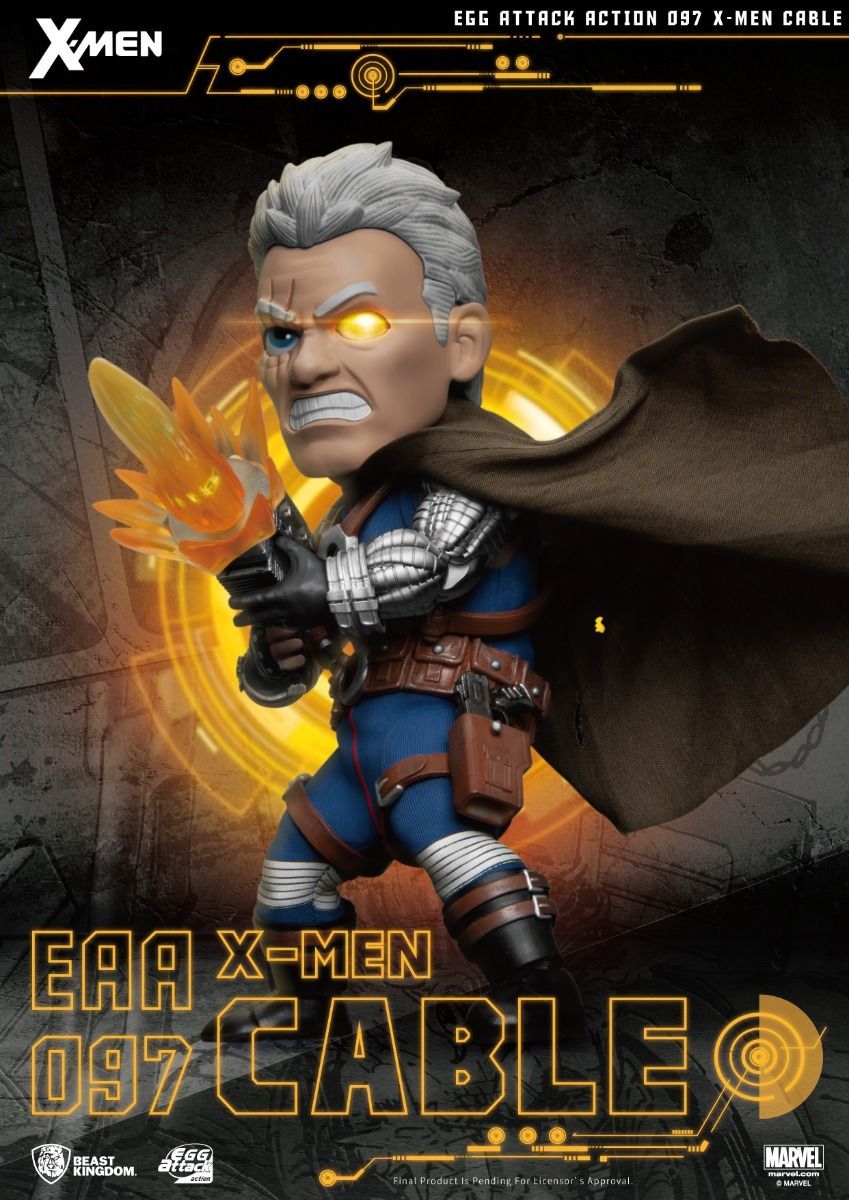 Marvel X-Men Cable EAA-097 Egg Attack Action Figure - Action Figures - Marvel
