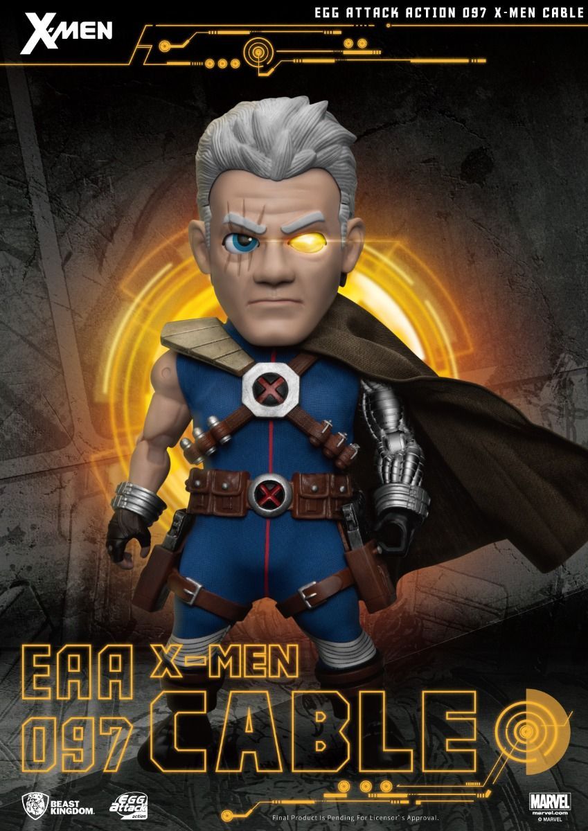 Marvel X-Men Cable EAA-097 Egg Attack Action Figure - Action Figures - Marvel