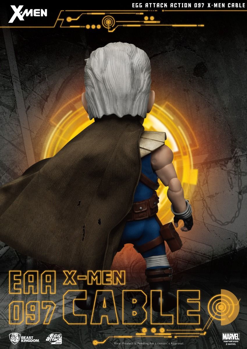 Marvel X-Men Cable EAA-097 Egg Attack Action Figure - Action Figures - Marvel