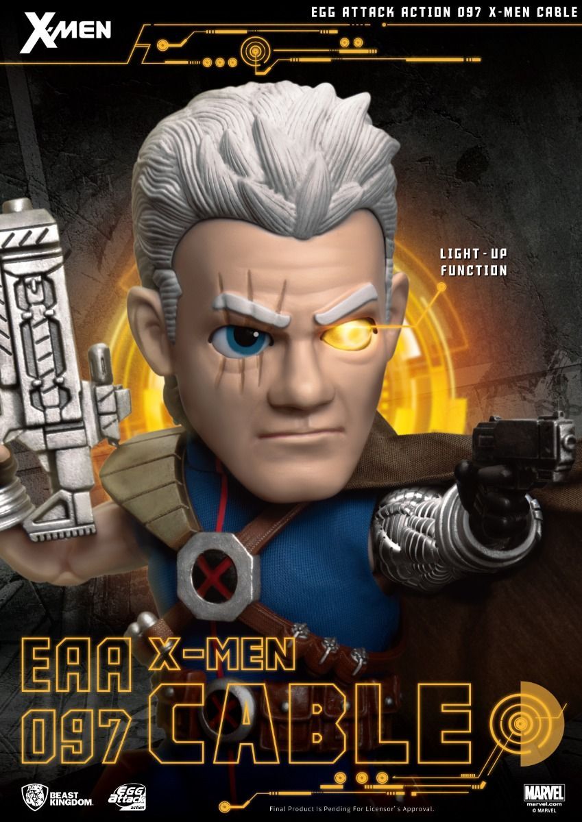 Marvel X-Men Cable EAA-097 Egg Attack Action Figure - Action Figures - Marvel