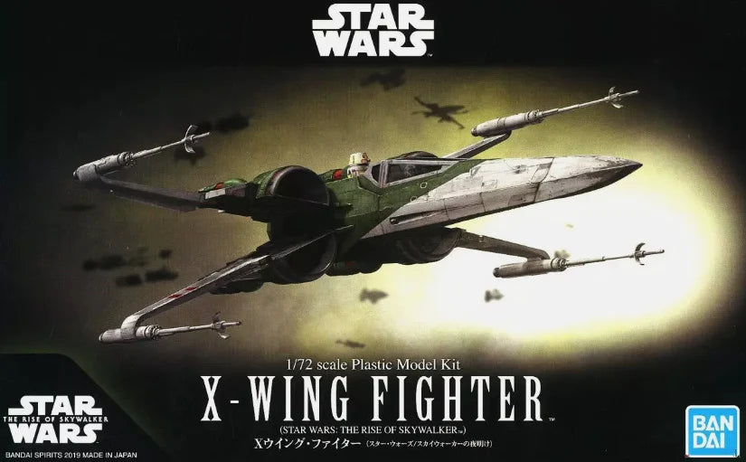 Star Wars: The Rise of Skywalker X-Wing Fighter 1/72 Model Kit - Model Kits