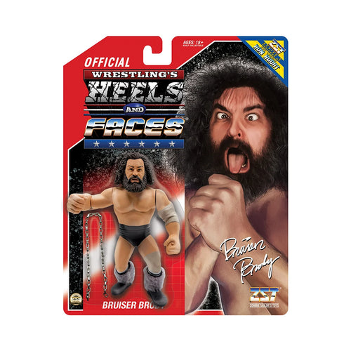 Wrestling’s Heels and Faces Bruiser Brody Action Figure by Zombie Sailor’s Toys