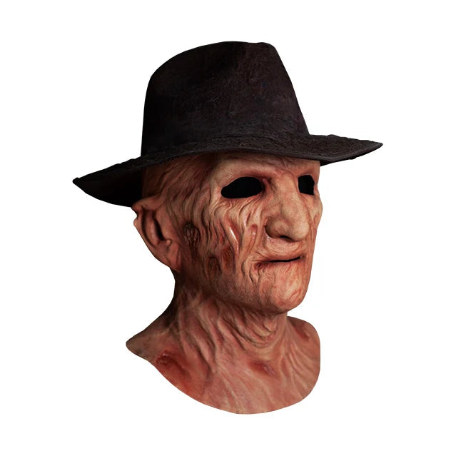 A Nightmare on Elm Street 2: Freddy’s Revenge Deluxe Freddy Krueger Mask with Fedora Hat - Masks
