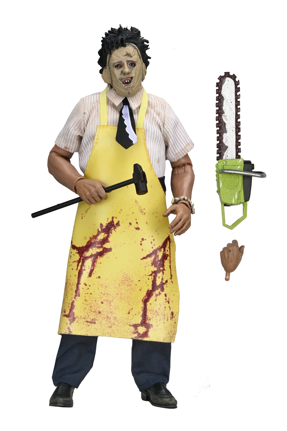 TEXAS CHAINSAW MASSACRE LEATHERFACE CLOTHED FIGURE - Action Figures - Horror