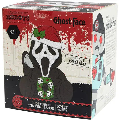 Ghost Face “Tis the Season” Handmade by Robots Figure - Action Figures - Horror