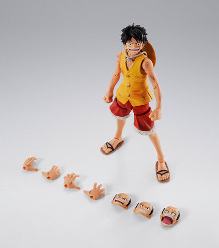 ONE PIECE MONKEY D. LUFFY MARINEFORD S.H. FIGUARTS FIGURE - Action Figures - Anime - One Piece