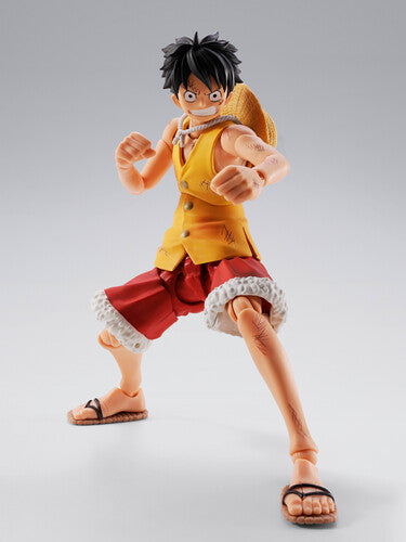 ONE PIECE MONKEY D. LUFFY MARINEFORD S.H. FIGUARTS FIGURE - Action Figures - Anime - One Piece