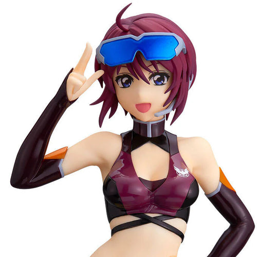 MOBILE SUIT GUNDAM SEED FREEDOM GLITTERS & GLAMOURS LUNAMARIA HAWKE RACING VERSION FIGURE