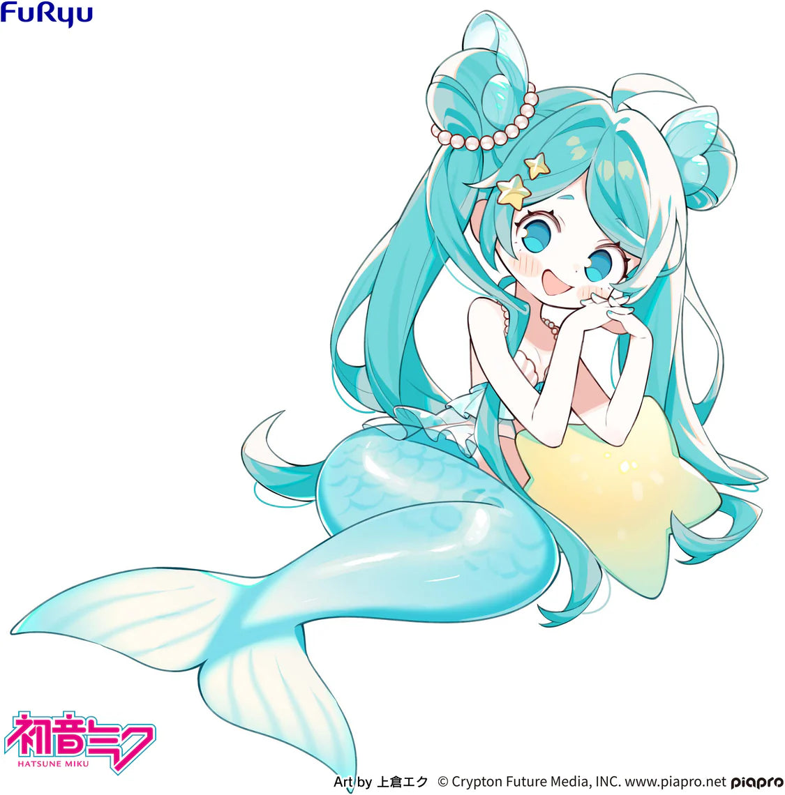 HATSUNE MIKU MERMAID DESKTOP FAIRY PRINCESS FIGURE - Action Figures - Anime